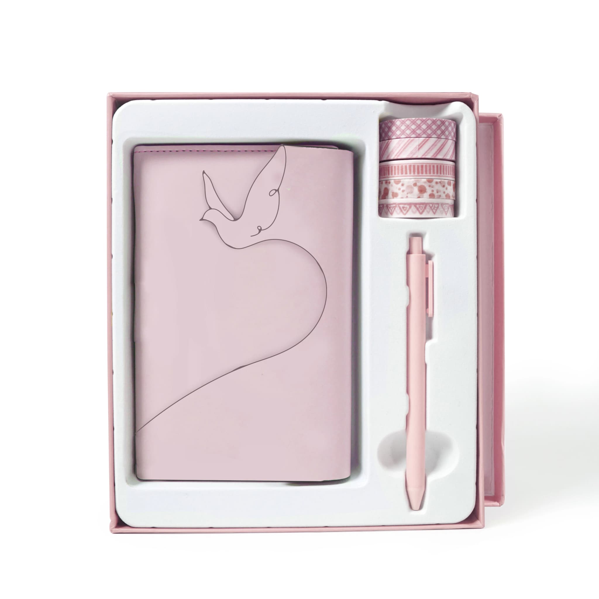 Customized Stationery Set Journal Kit Daily PU Cover Leather Notebook Office School Supplies Student Stationery Items for Gift