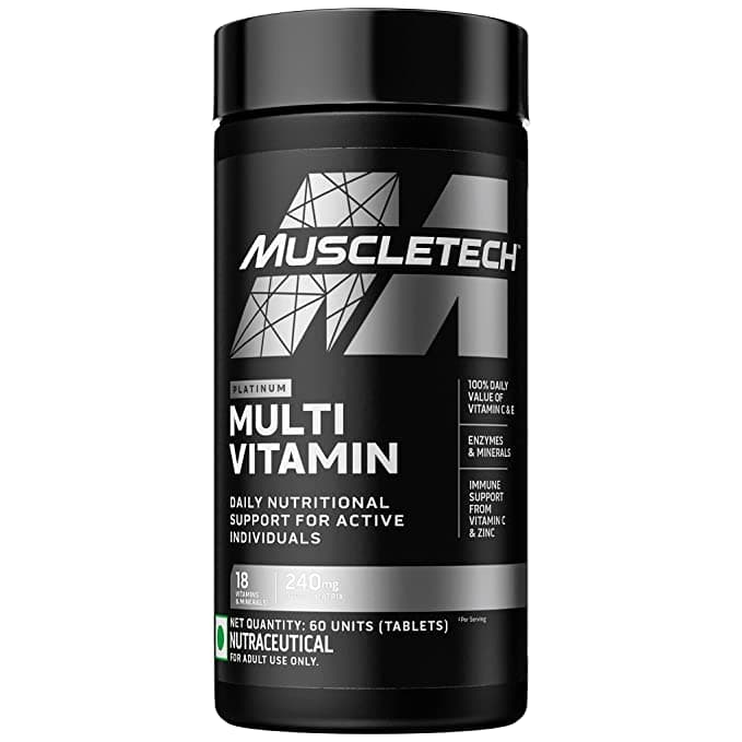 Muscletech Platinum Multivitamins Tblet 60tab IND