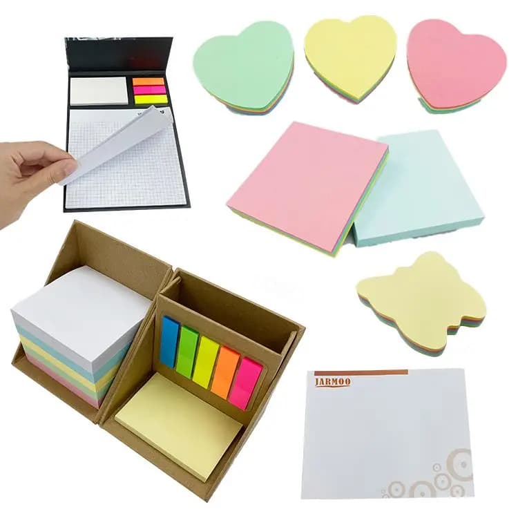 Trending Products 2025 New Arrivals Self-Adhesive for School Office-Bulk mini self adhesive sticky notes set