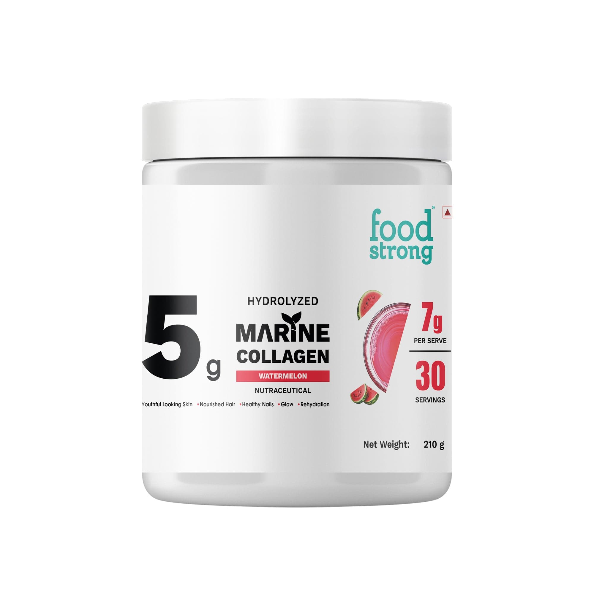 Food Strong MARINE COLLAGEN 300g 300g - Watermelon