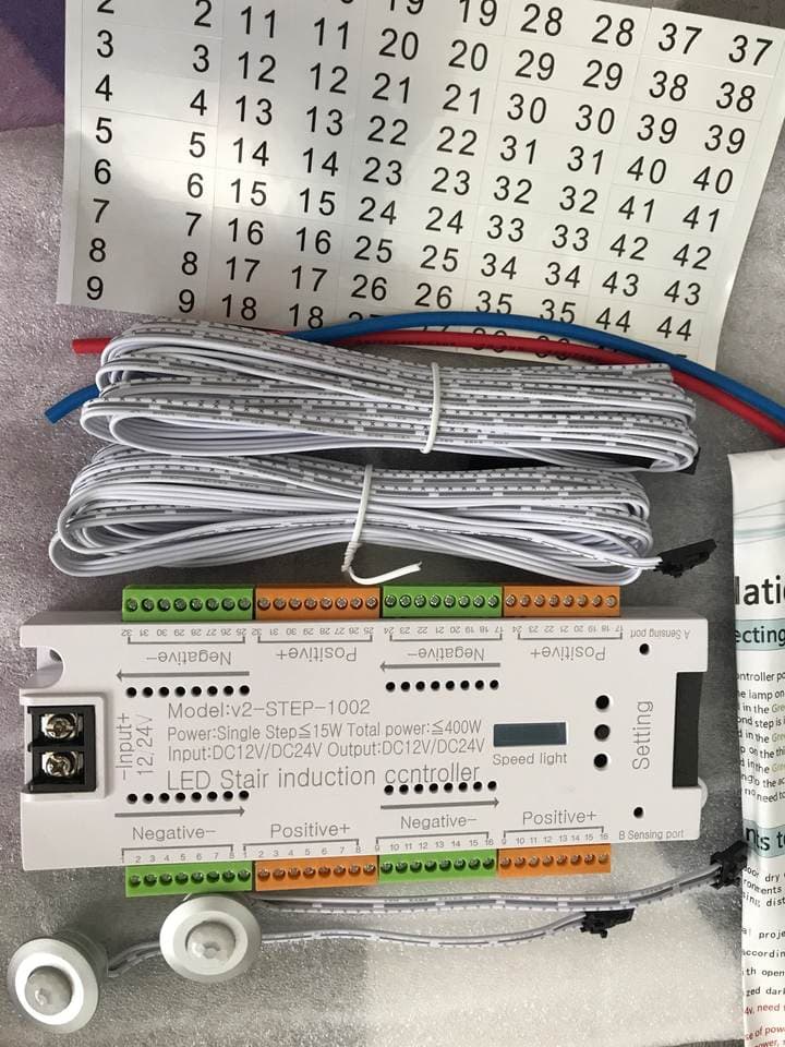 Smart PIR LED Stair Lighting Controller