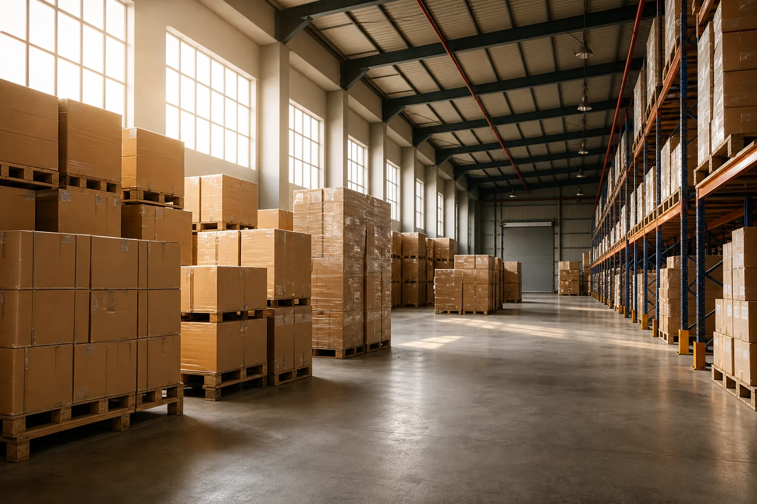 Befach India warehouse — ready-stock inventory